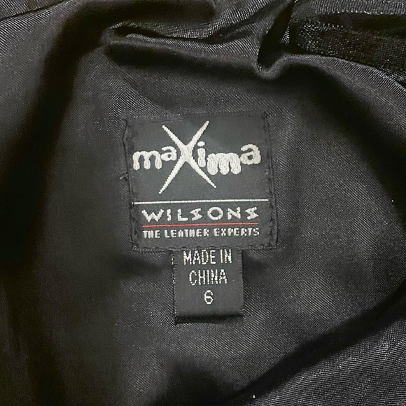 Women’s Wilson’s X Maxima Leather Pants Tagged 6 (Measure 28x26) - Picture 3 of 6